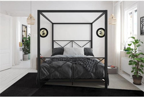 Rosedale Metal Canopy Bed Frame